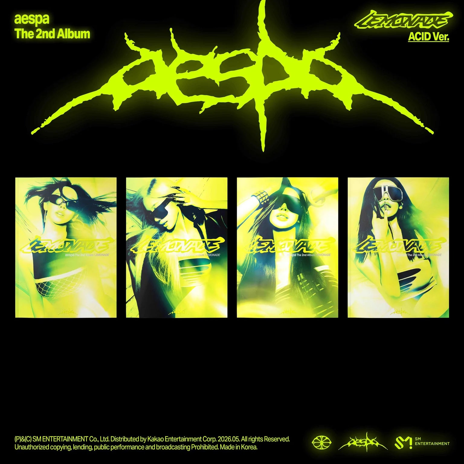 aespa 정규 2집 [LEMONADE] (ACID Ver.)