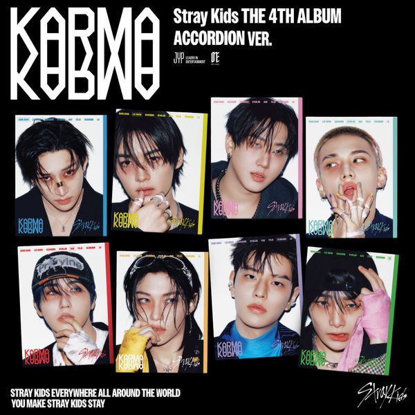 스트레이 키즈 (Stray Kids) - 정규앨범 4집 [KARMA] (ACCORDION Ver.)