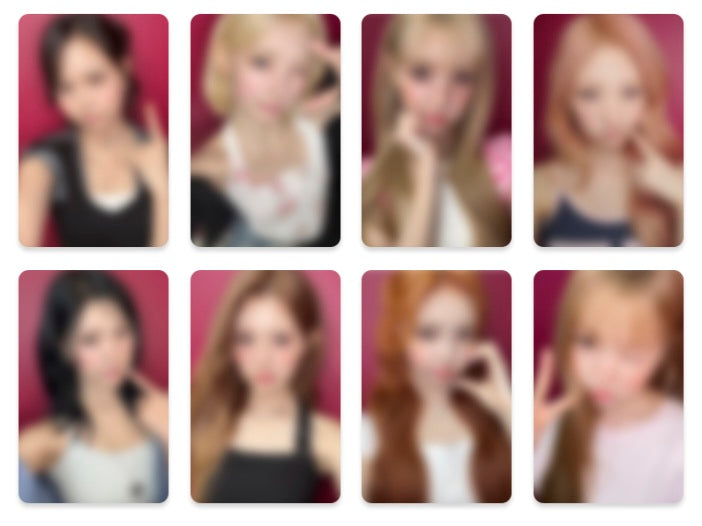 Hearts2Hearts The 2nd Mini Album 'Lemon Tang' LUCKYDRAW ROUND2
