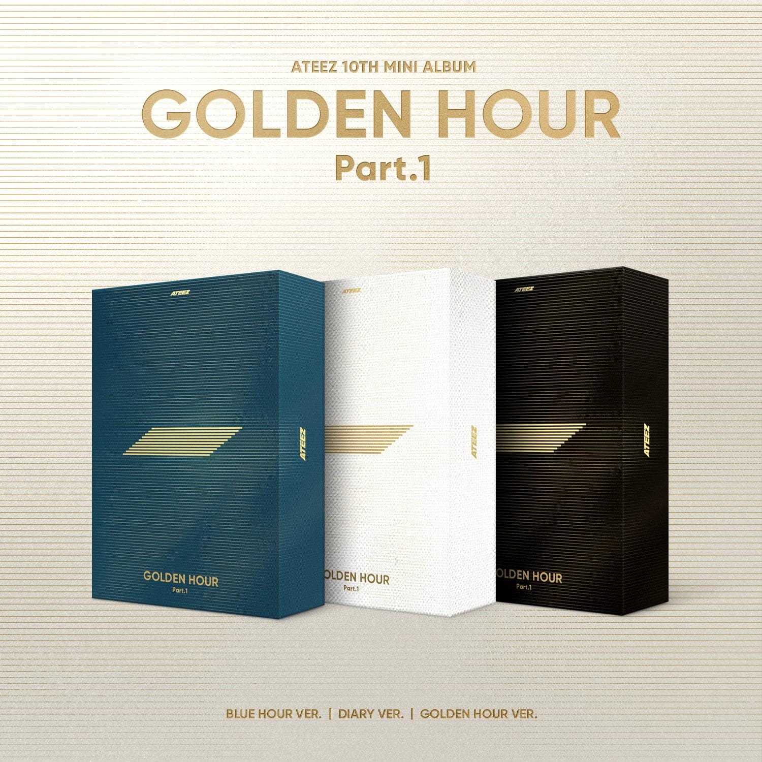 에이티즈 (ATEEZ) 미니 10집 [GOLDEN HOUR : Part.1]