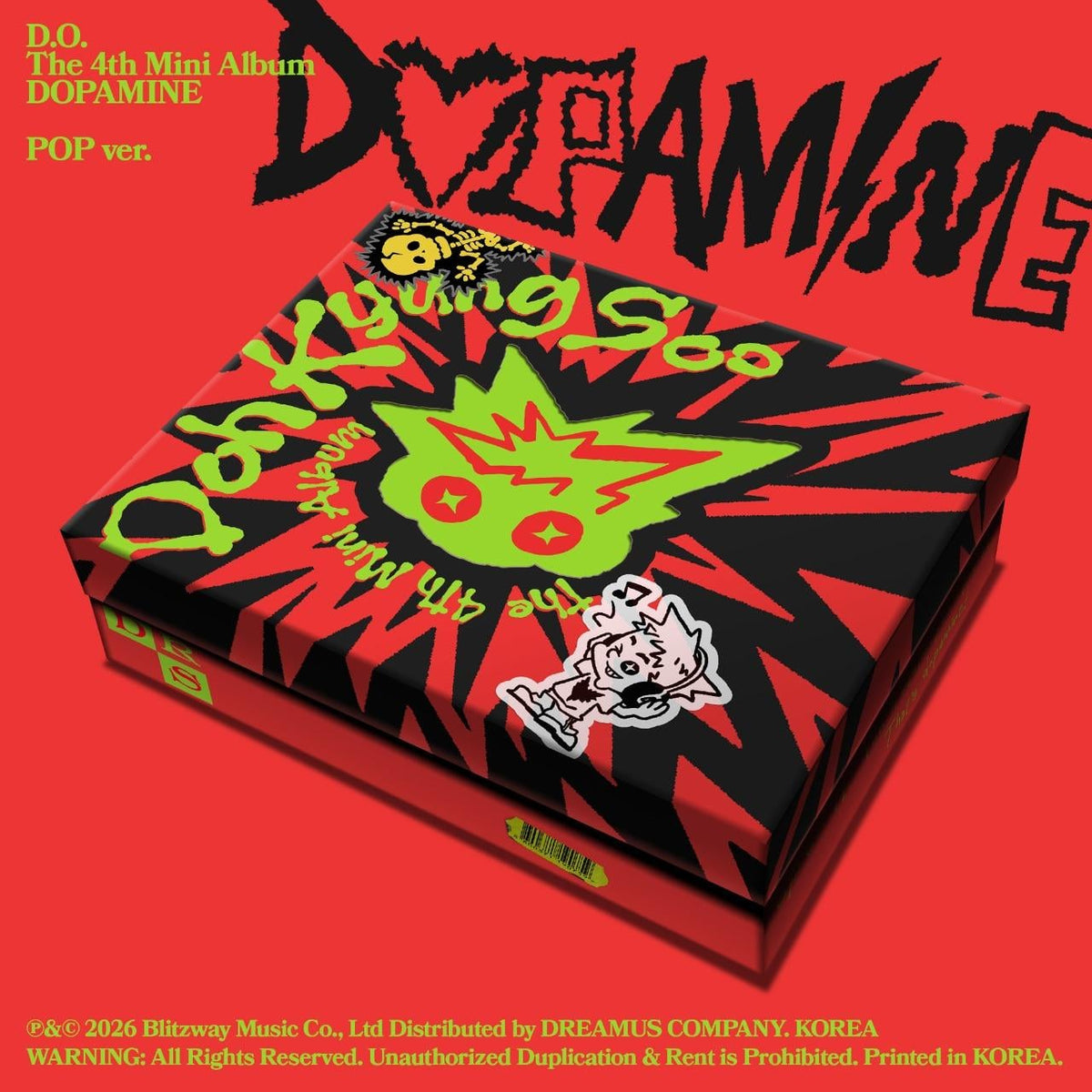 도경수(D.O) 미니 4집 [DOPAMINE] POP VER
