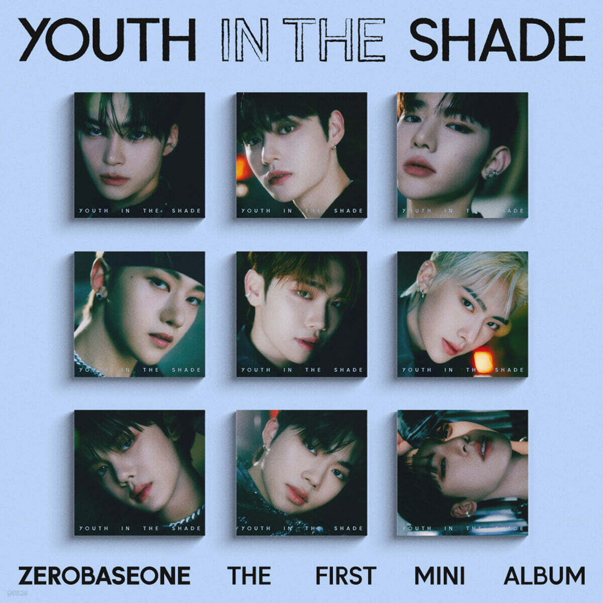 ZEROBASEONE - 미니앨범 1집 : YOUTH IN THE SHADE [Digipack VER.]