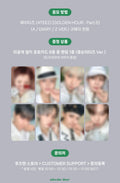 ATEEZ - 14TH MINI ALBUM [GOLDEN HOUR : Part.5] <BAD> WHOSFAN LUCKYDRAW ROUND1