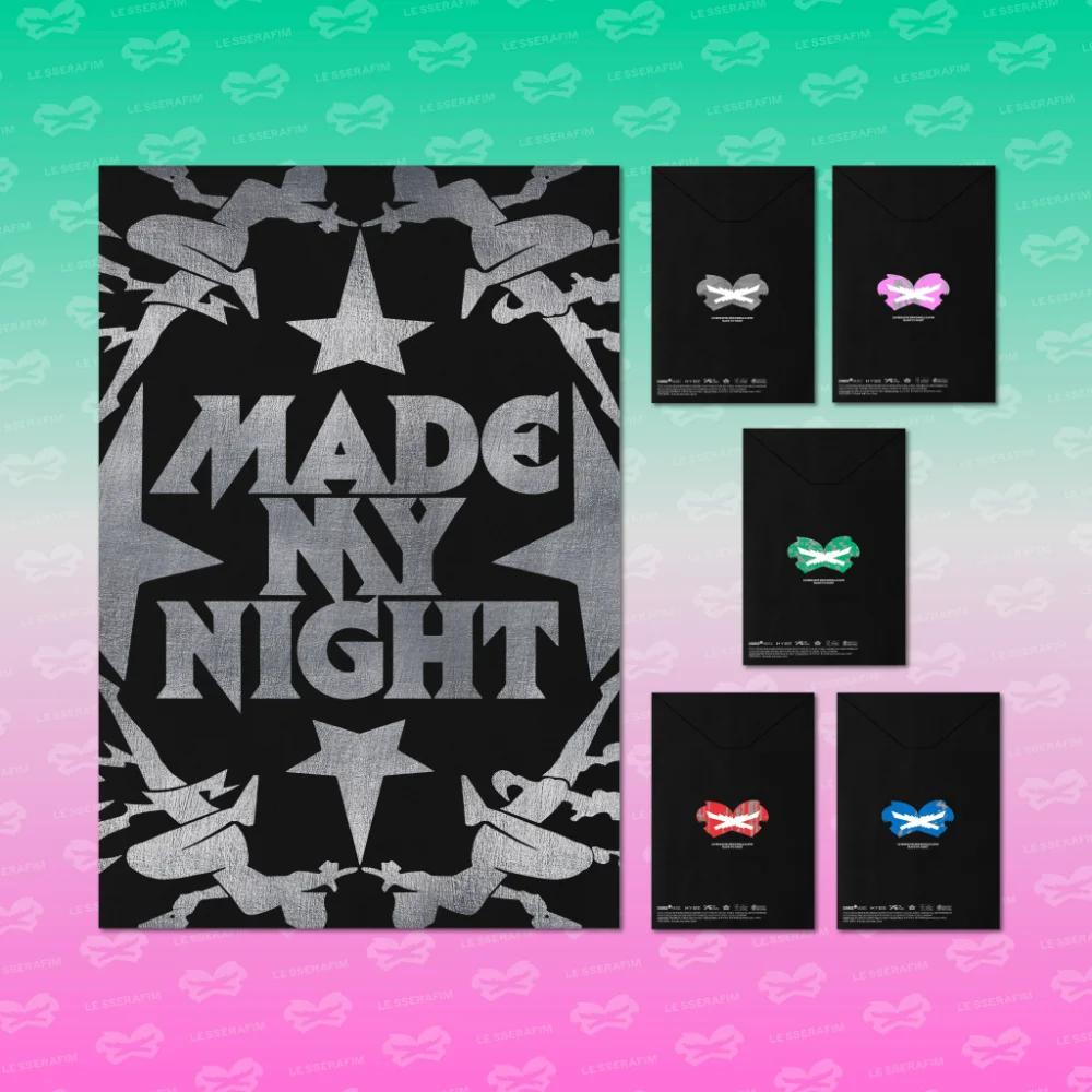 LE SSERAFIM 2nd Single Album 'Made My Night' (COMPACT ver.)