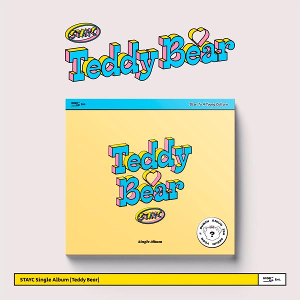 스테이씨 (STAYC) - 싱글 4집 [Teddy Bear] (Digipack Ver.)