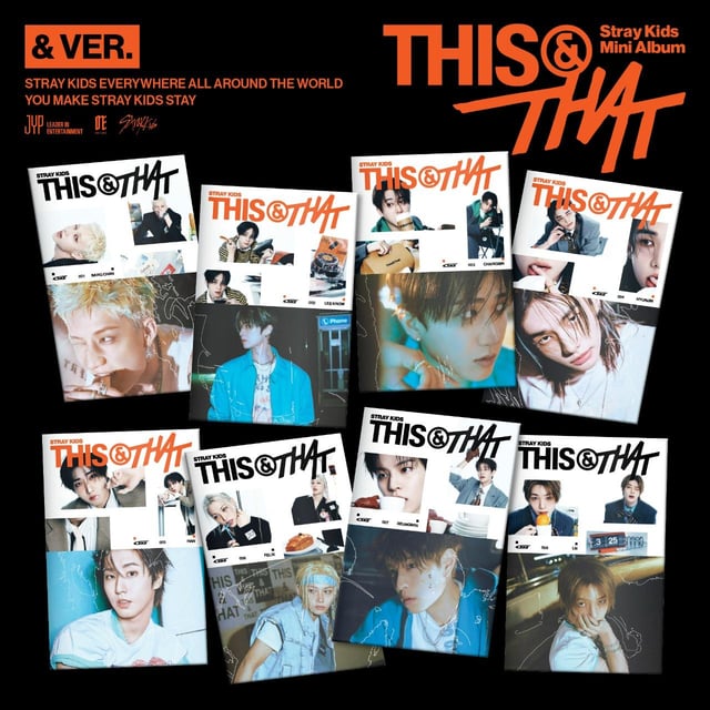 Stray Kids (스트레이 키즈) 미니앨범 [THIS & THAT] (& VER.)