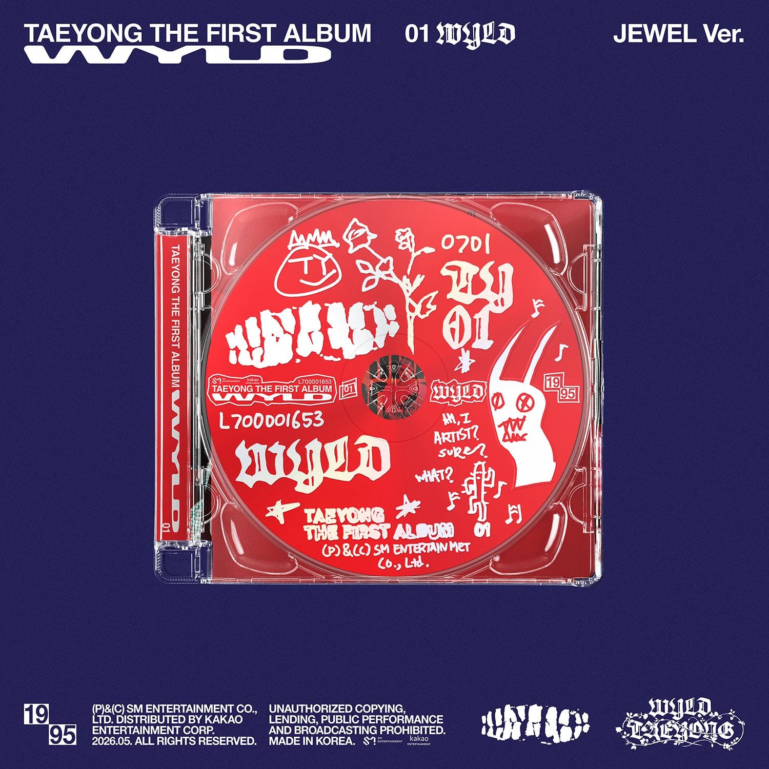 태용 정규 1집 [WYLD] (Jewel Case Ver.)