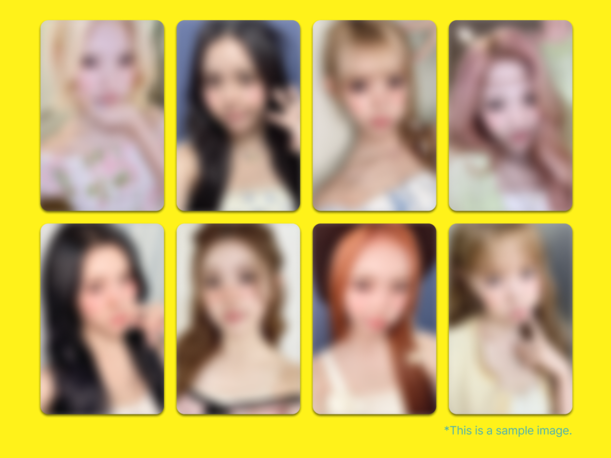 Hearts2Hearts The 2nd Mini Album 'Lemon Tang' LUCKYDRAW ROUND2