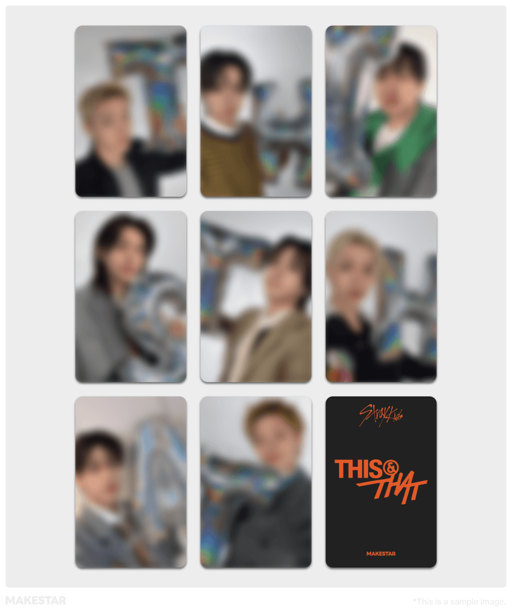 Stray Kids THIS & THAT MAKESTAR LUCKYDRAW EVENT