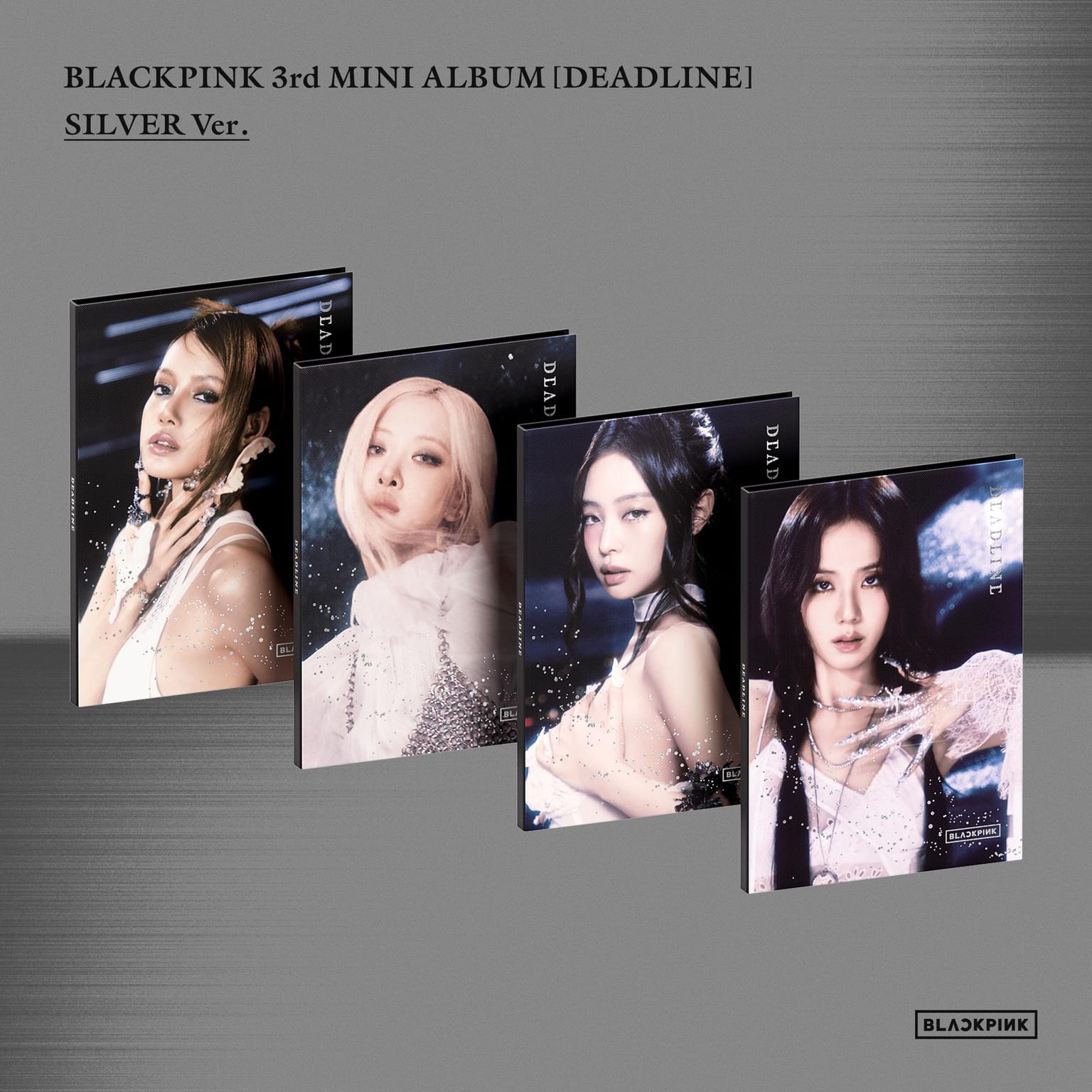 블랙핑크 (BLACKPINK) 미니앨범 3집 [DEADLINE] SILVER Ver.