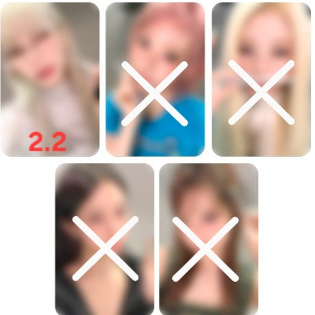 LE SSERAFIM 2nd Single Album 'Made My Night' CHEMICAL NIGHT 7-11 CHAEWON