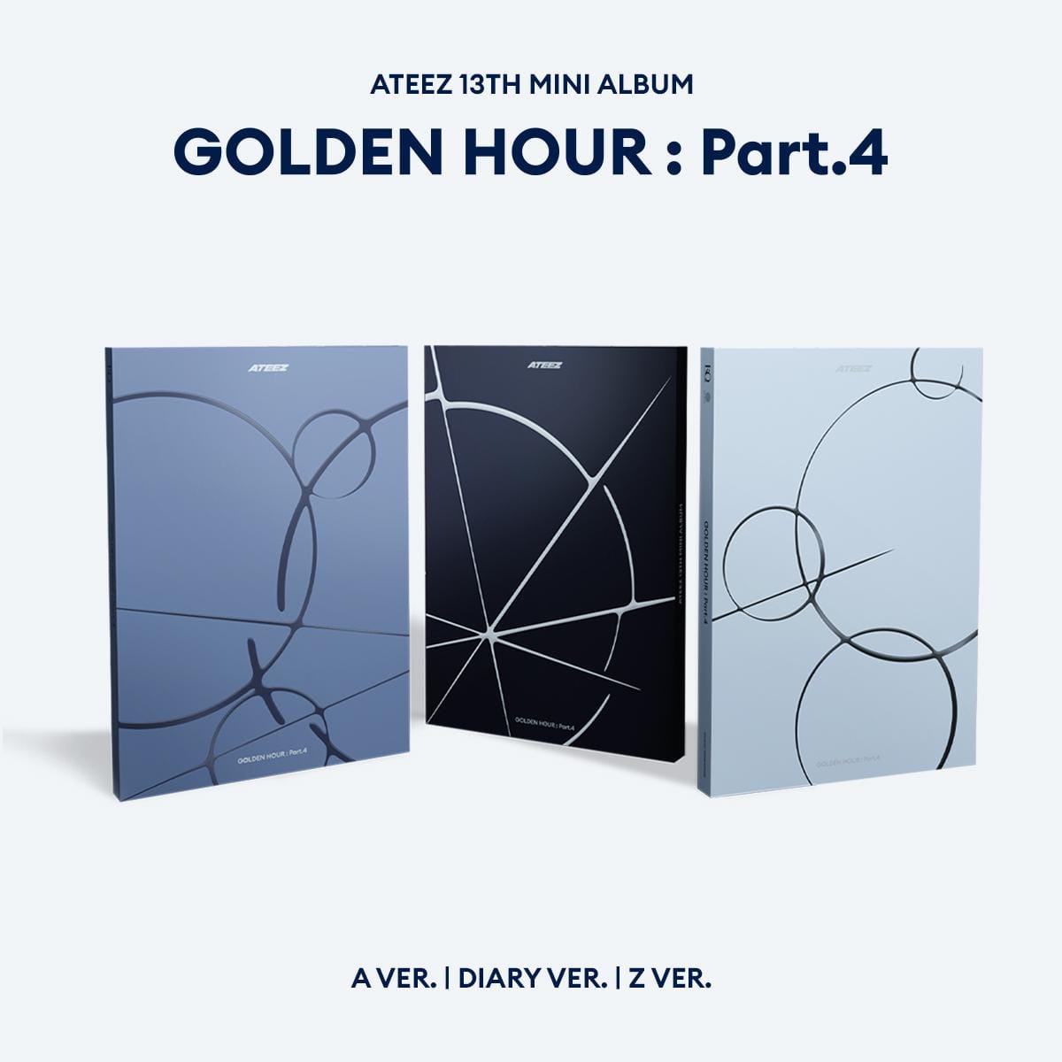 에이티즈 (ATEEZ) 13TH MINI ALBUM [GOLDEN HOUR : Part.4]