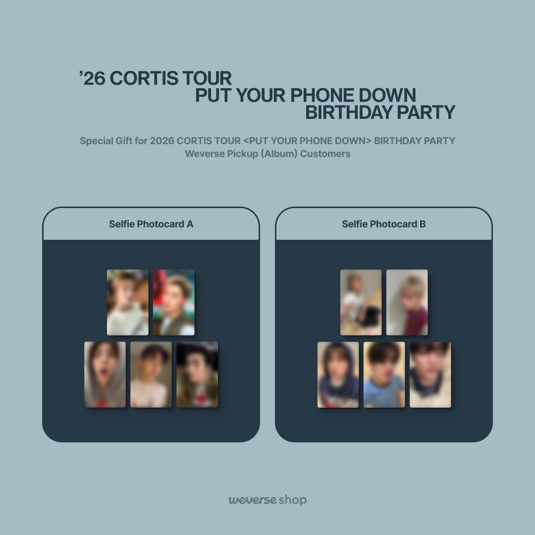 CORTIS PYPD BIRTHDAY PARTY LUCKYDRAW