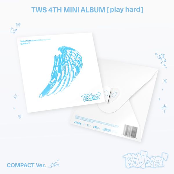투어스 (TWS) - 미니앨범 4집 ‘play hard’ (COMPACT Ver.)