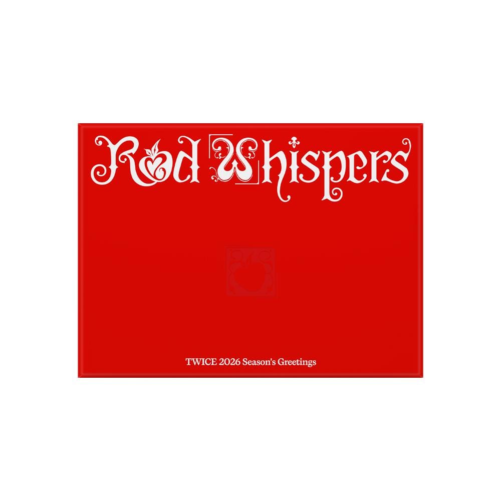 TWICE 2026 SEASON'S GREETINGS [RED WHISPERS]