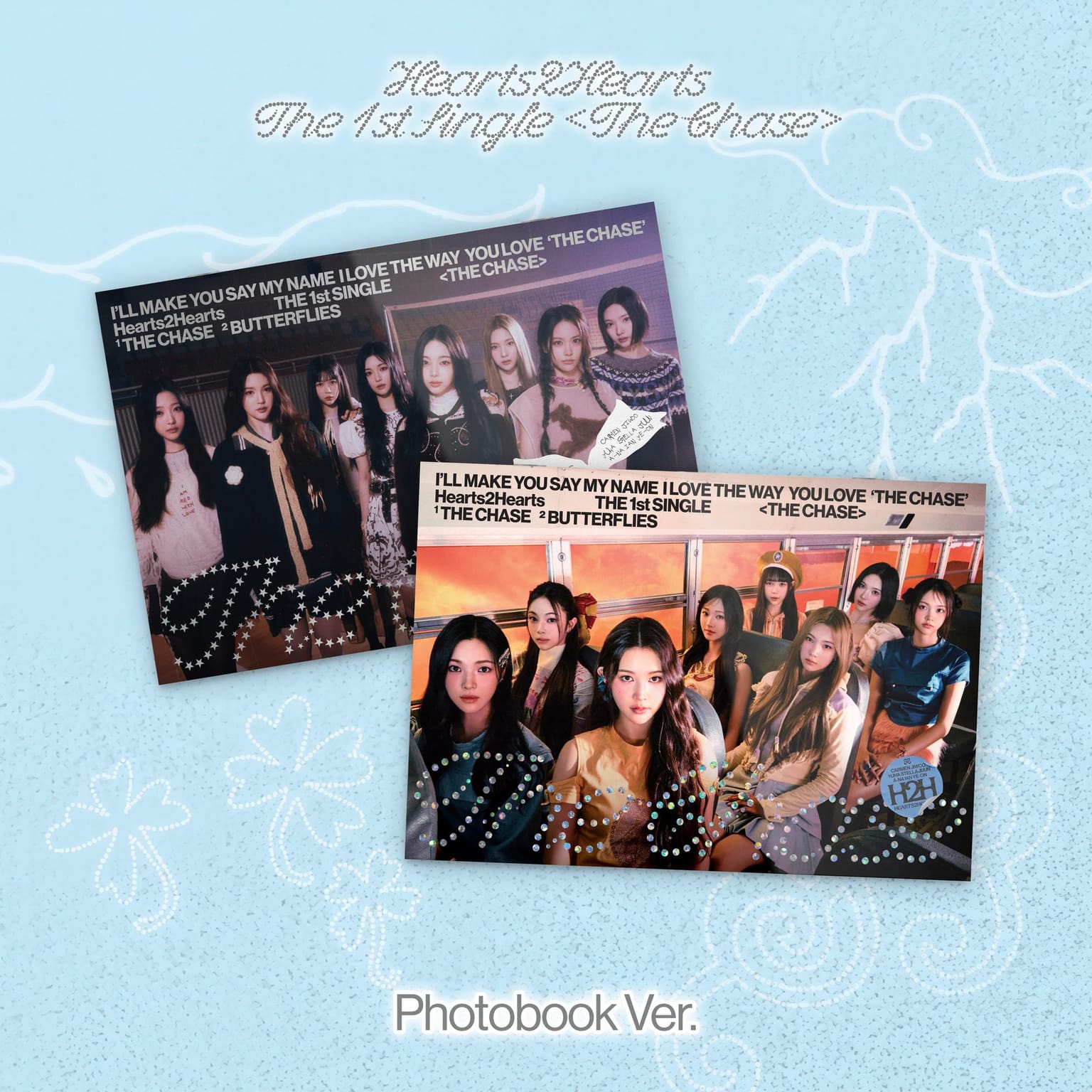 하츠투하츠 (Hearts2Hearts) - 싱글앨범 1집 [The Chase] (Photobook Ver.)
