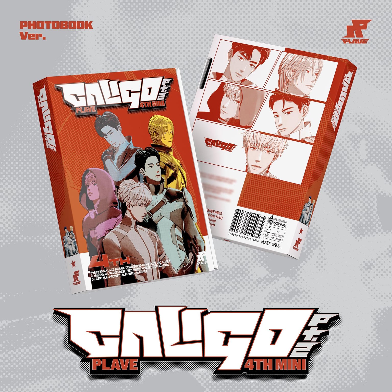 PLAVE 4th Mini Album 'Caligo Pt.2' (PHOTOBOOK Ver.)
