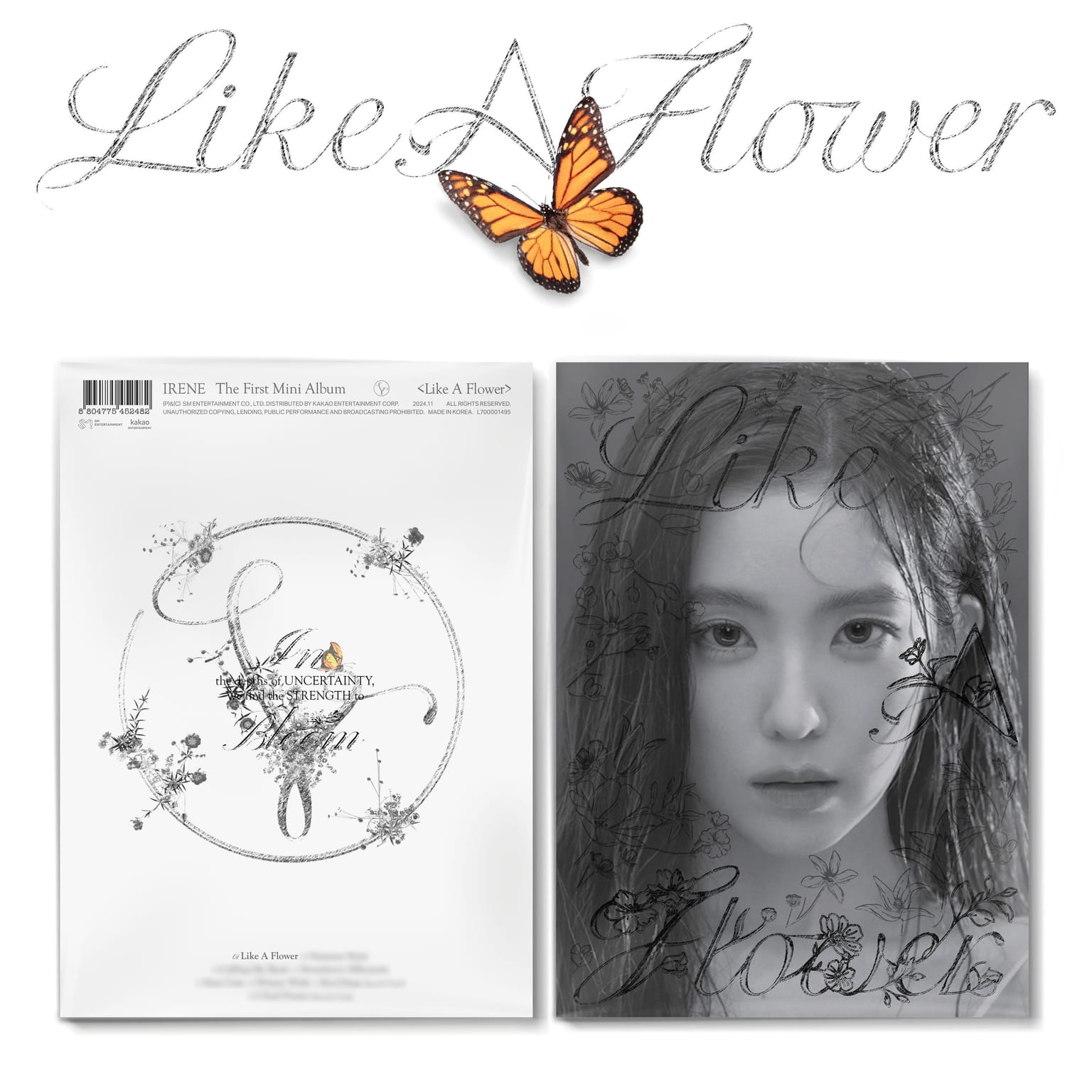 아이린 (IRENE) - 미니앨범 1집 [Like A Flower] (Photo Book Ver.)