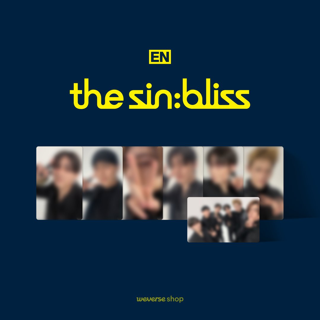 ENHYPEN THE SIN : BLISS MUSINSA , OLIVEYOUNG