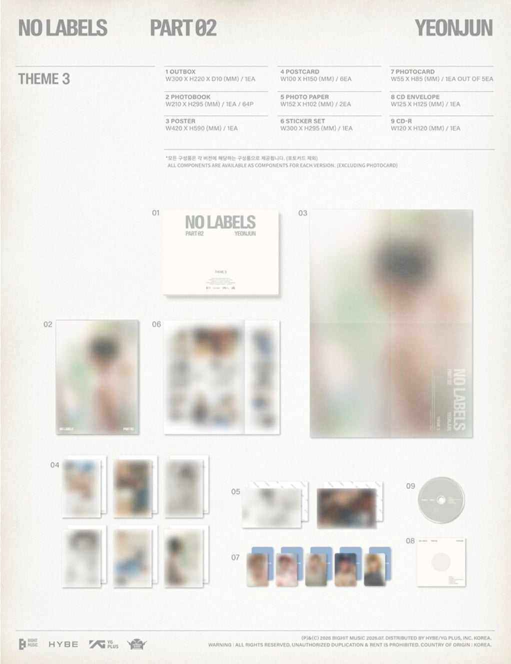 연준 YEONJUN 'NO LABELS: PART 02 (Photobook Ver.)