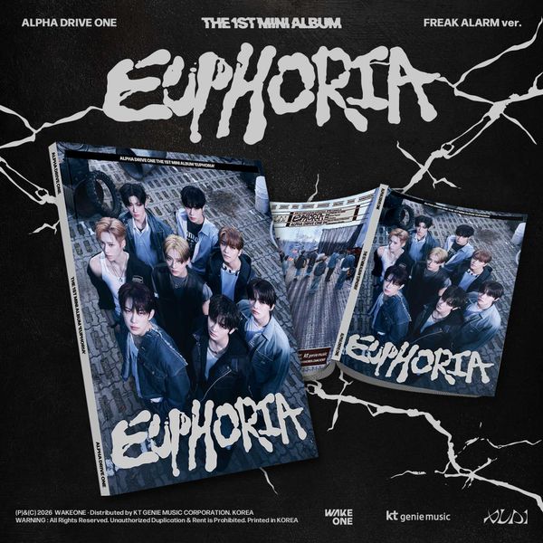 알파드라이브원 (ALPHA DRIVE ONE) - 미니앨범 1집 [EUPHORIA] (FREAK ALARM Ver.)