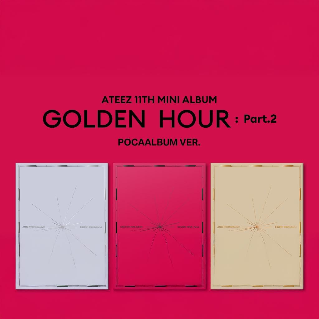 ATEEZ(에이티즈) 11TH MINI ALBUM [GOLDEN HOUR : Part.2](POCAALBUM)