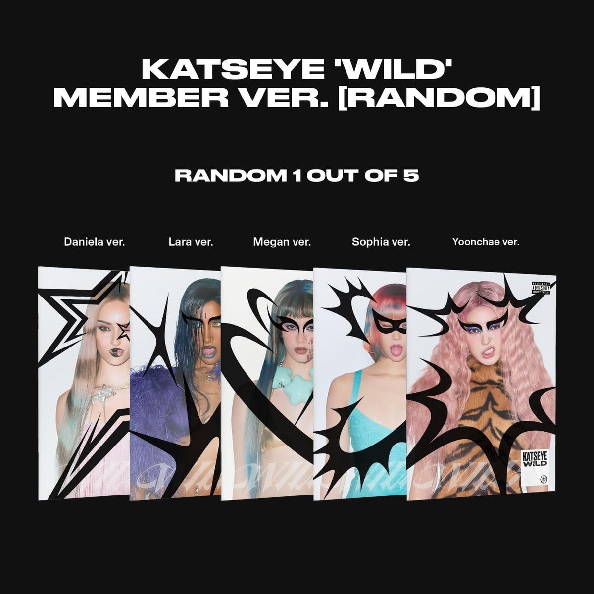 KATSEYE (캣츠아이) WILD member ver