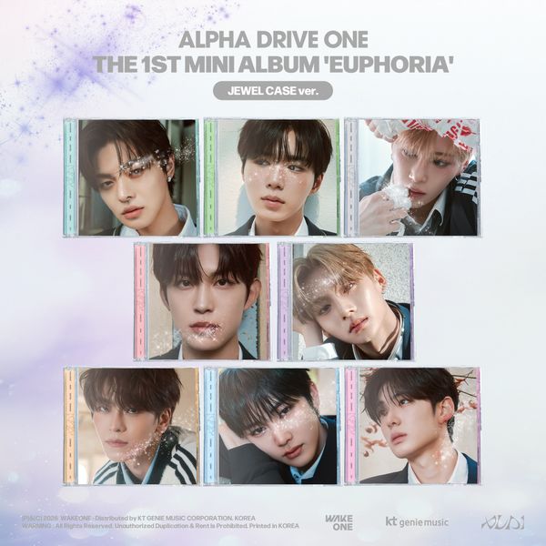 알파드라이브원 (ALPHA DRIVE ONE) - 미니앨범 1집 [EUPHORIA] (JEWEL CASE Ver.)