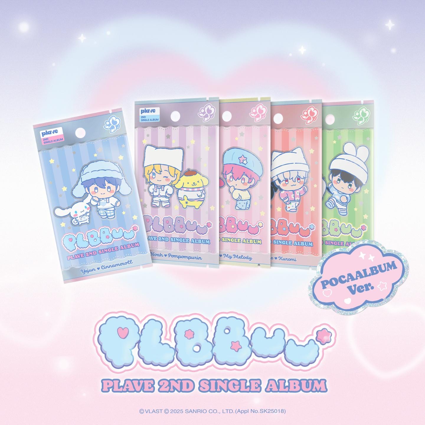 PLAVE 2nd Single Album 'PLBBUU' (POCAALBUM Ver.)