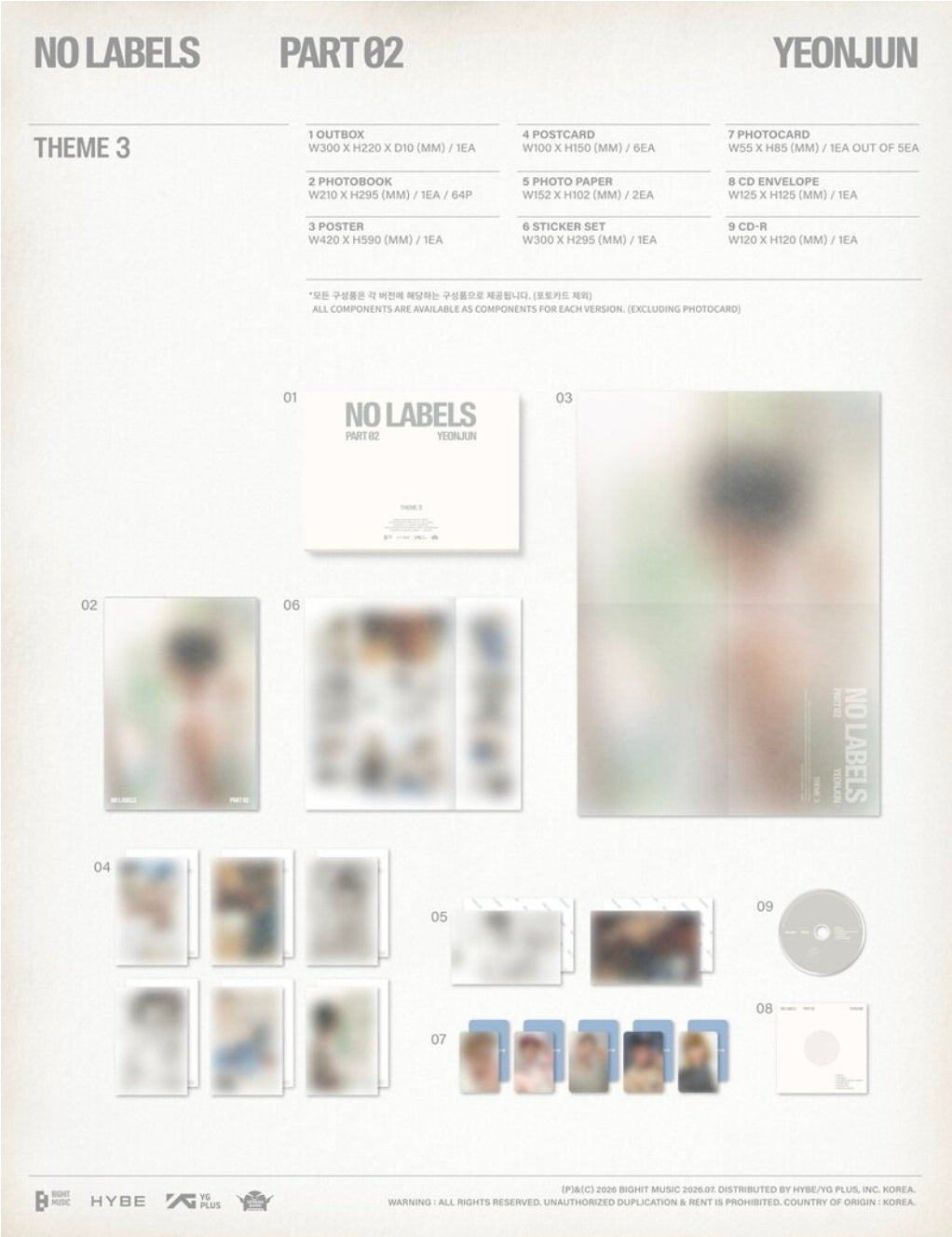 연준 YEONJUN 'NO LABELS: PART 02 (Photobook Ver.)
