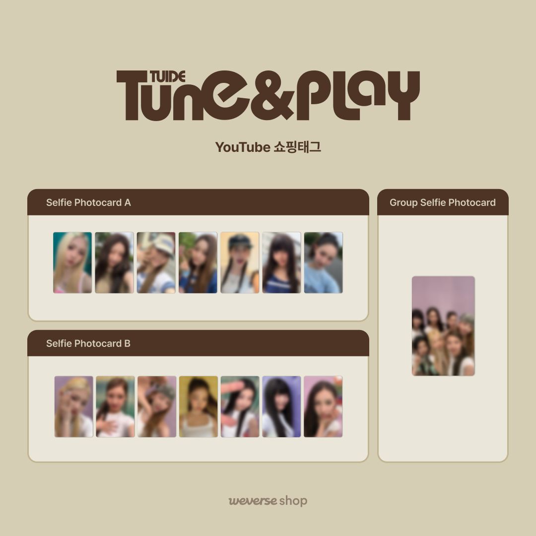 TUIDE The 1st EP [TUNE & PLAY] YOUTUBE GIFT, SHOWCASE