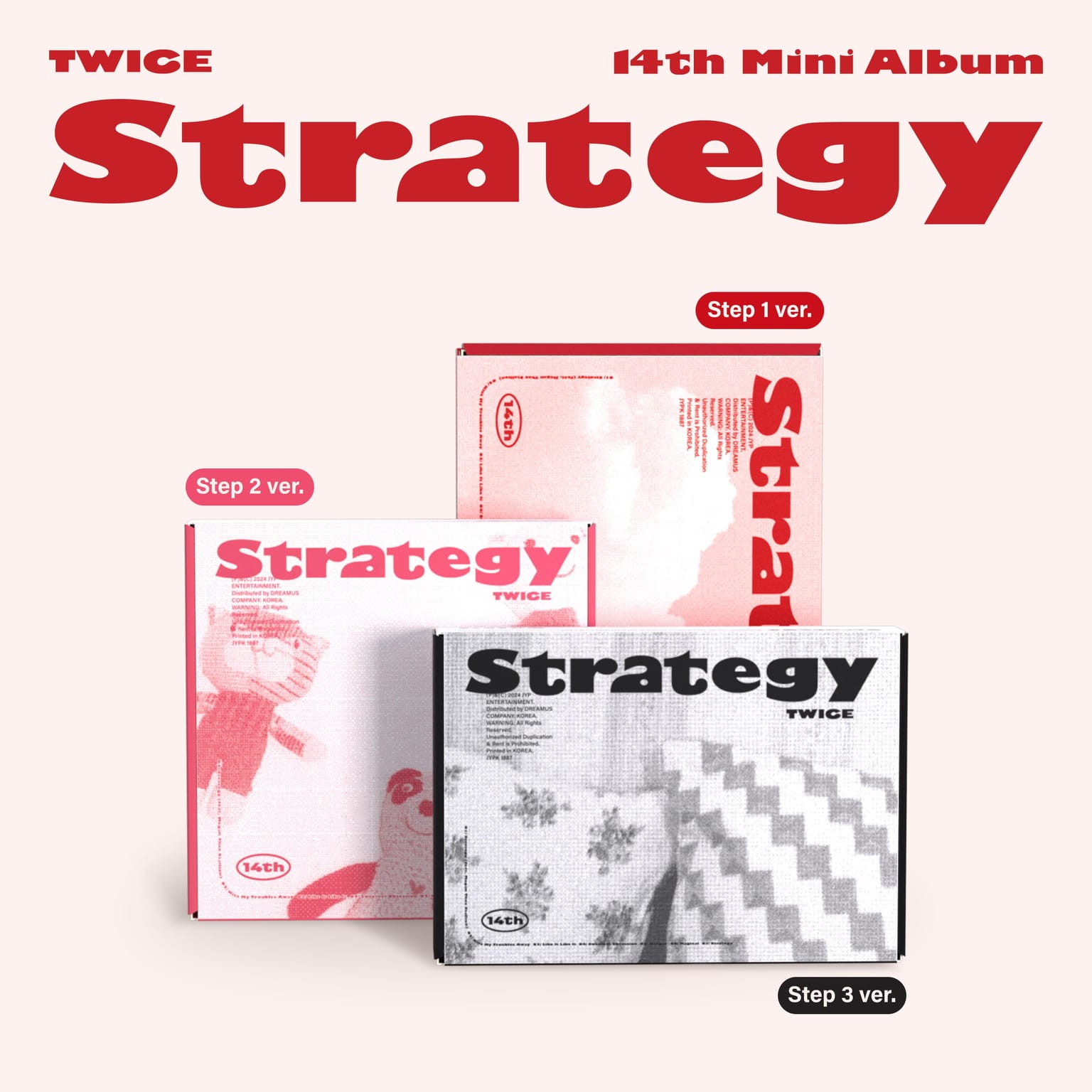 트와이스 (TWICE) - 미니앨범 14집 : STRATEGY