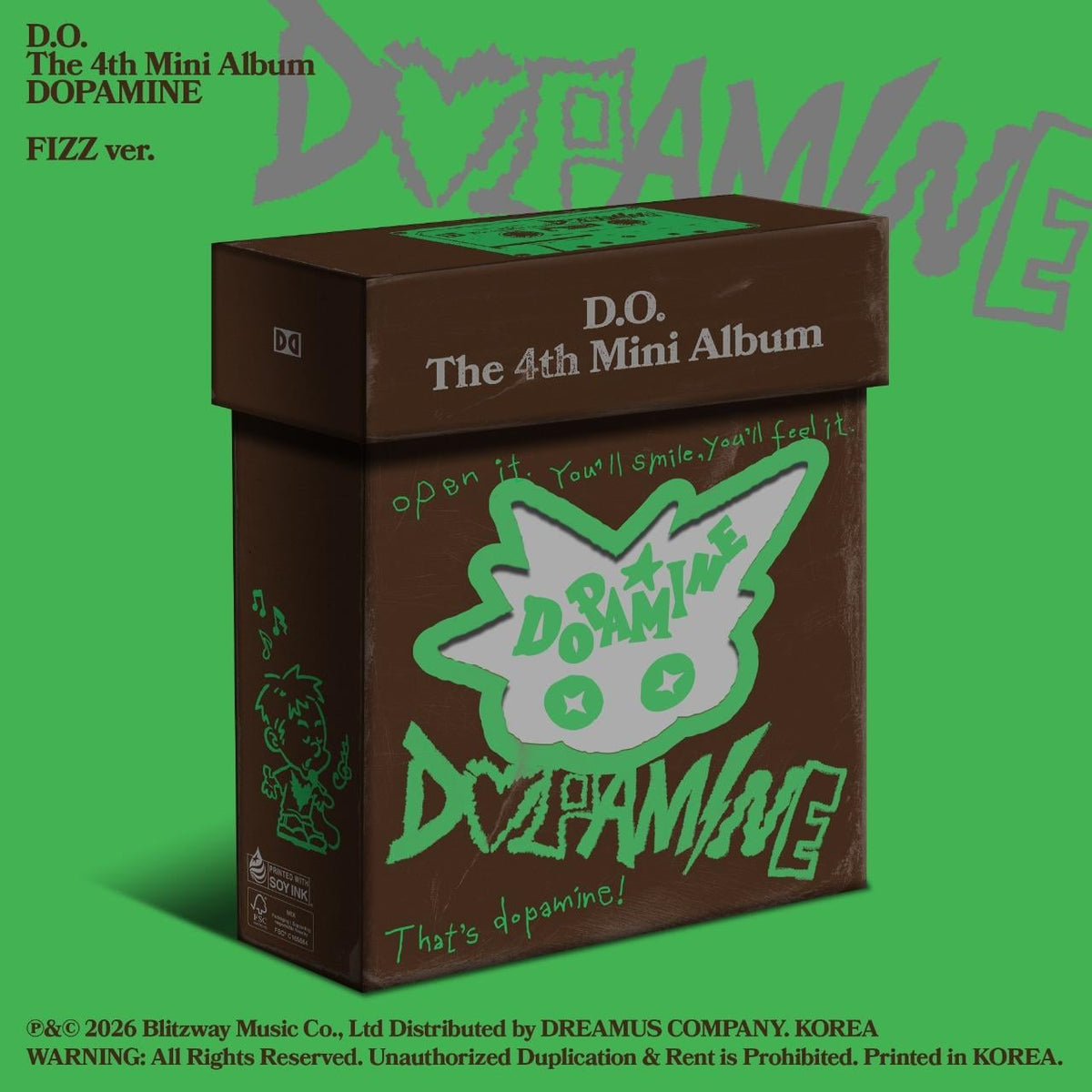 도경수(D.O) 미니 4집 [DOPAMINE] FIZZ VER