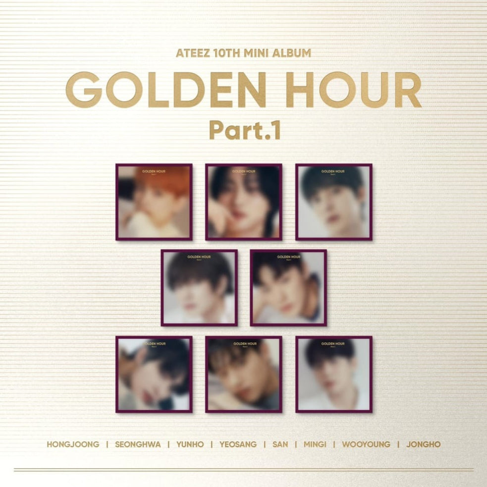 에이티즈 (ATEEZ) 미니 10집 [GOLDEN HOUR : Part.1] (Digipack Ver.)