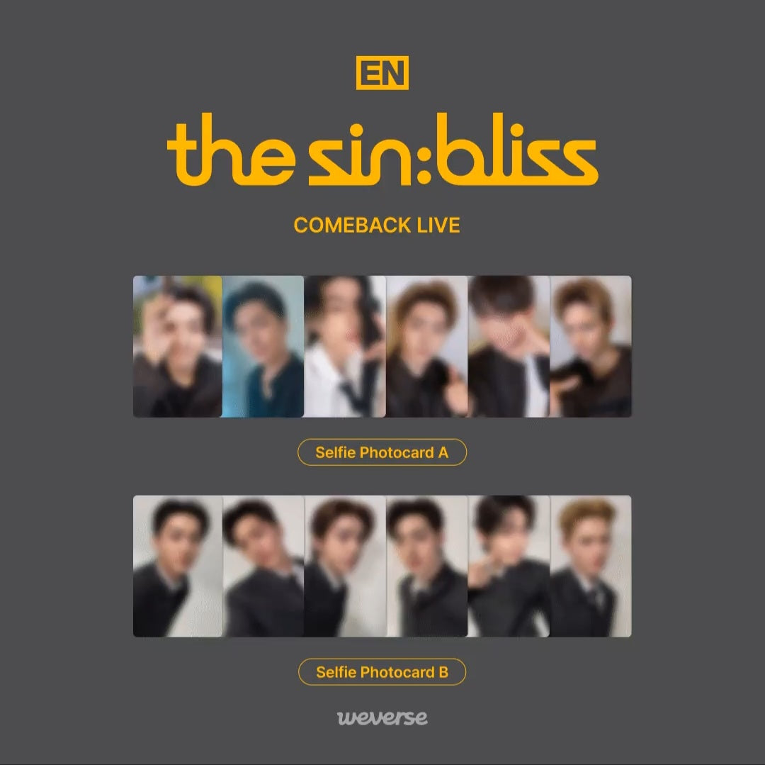 ENHYPEN COMEBACK LIVE with THE SIN : BLISS